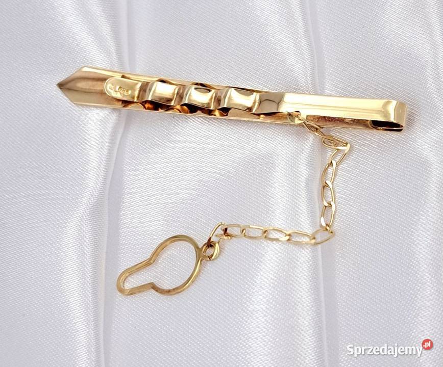 Spinka do krawatu Złote pr585 Z690 Poznań