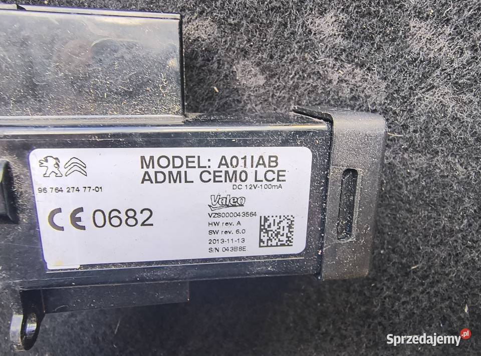 Stacyjka kluczyk citroen ds5 OEM obudowa osobowe Kakonin
