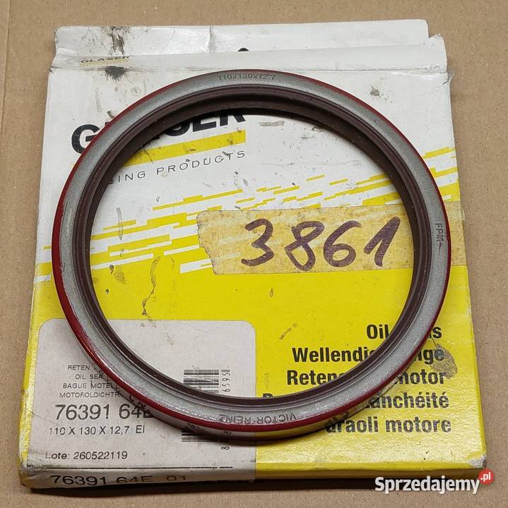 USZCZELNIACZ WAŁU 110X130X127 ALFA ROMEO 155 164 Pozostałe Mielęcin sprzedam