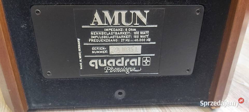 Quadral Amun Phonologue wstęga Pszczyna