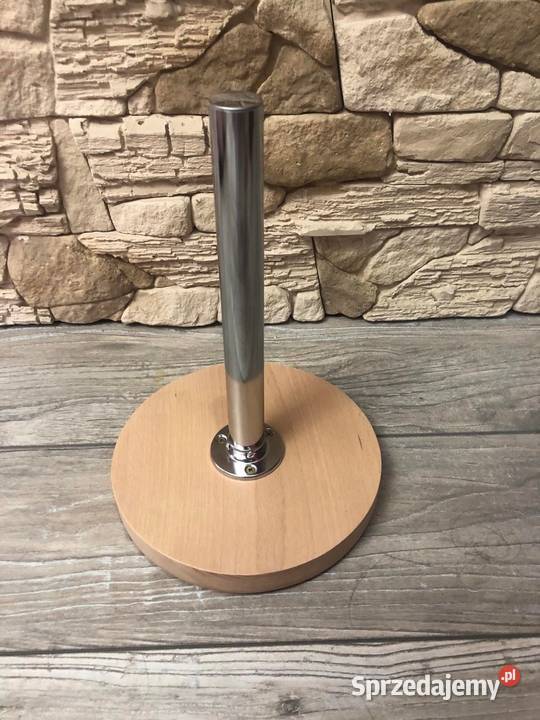 Stojak drewniany EKO na ręcznik papierowy Dębica