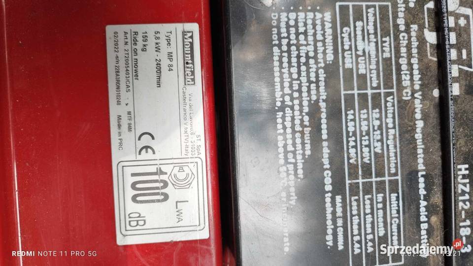 traktorek Mountfield MTF 84M ST 350 z koszem Szydłowiec