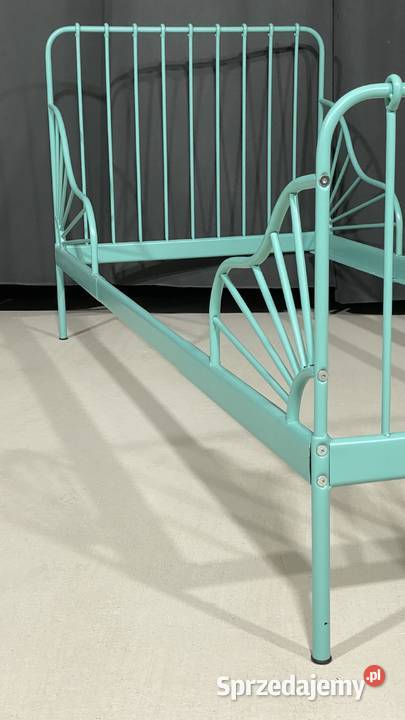 IKEA MINNEN łóżko rosnące rama łóżka turkusowe zachodniopomorskie Budno