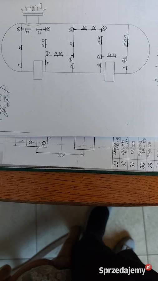 Zbiornik LPG 50m3 typ naziemny Magazynowanie Wtelno