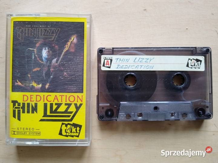 THIN LIZZY DEDICATION takt kaseta Płyty i kasety Kultura i Rozrywka pomorskie