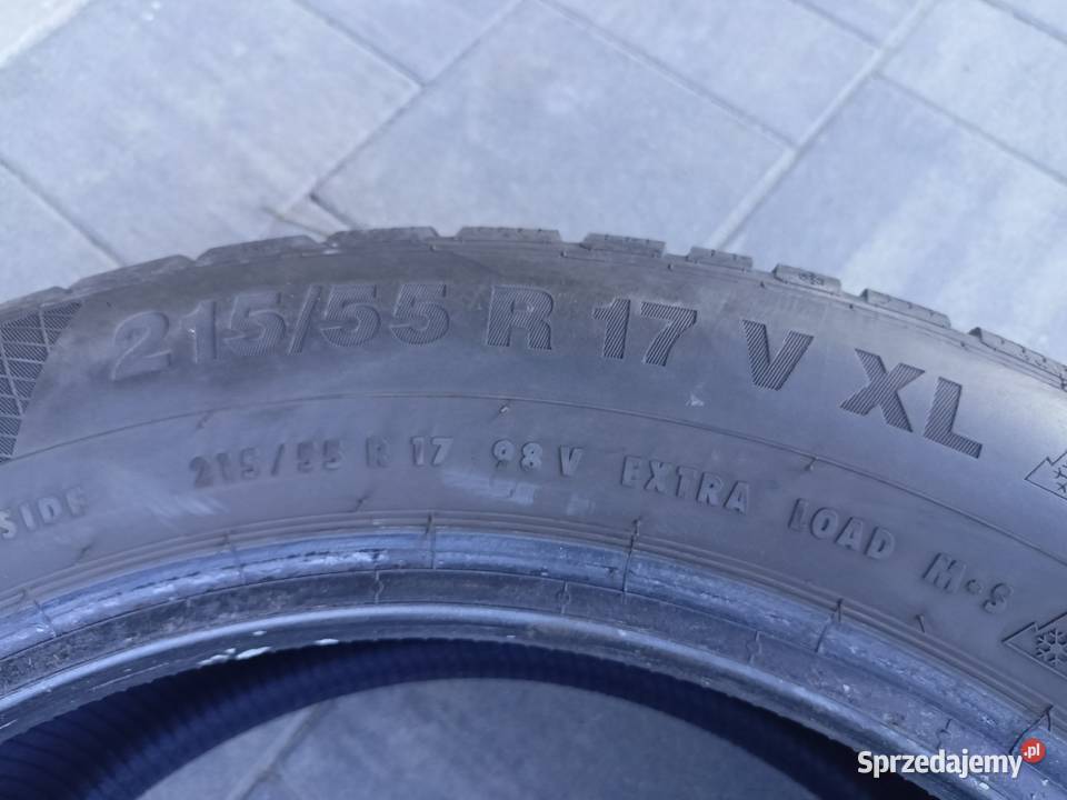 Opony zimowe Continental WinterContact TS850P Warszawa sprzedam