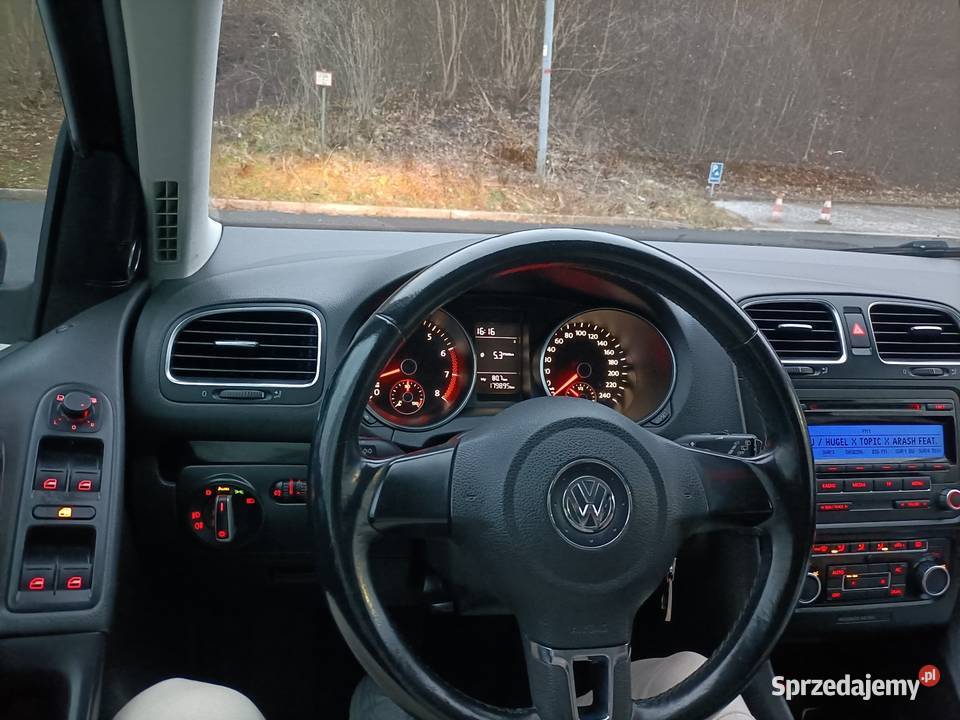 VWGOLF61WŁBezwypadkowyHak6biegTempomat2xPDCNowyTV komputer pokładowy Motoryzacja śląskie Katowice