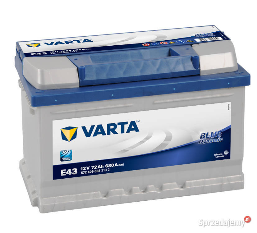 Akumulator Varta Blue Dynamic 12V 72Ah 680A E43 Luboń