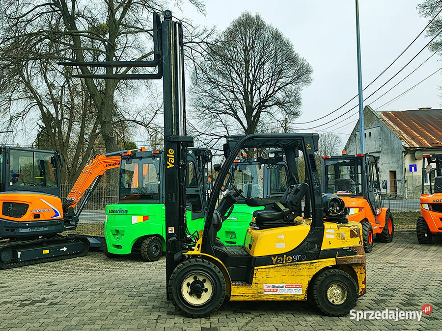 Wózek widłowy Yale GLP30VX 3 tony LPG duplex gaz Kęty