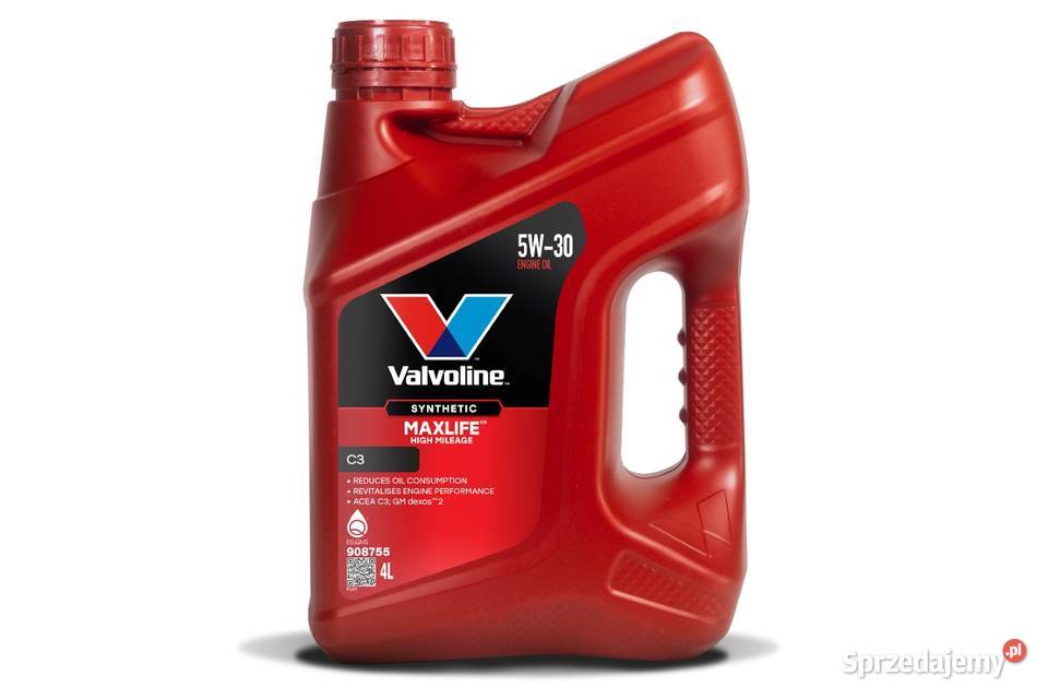 Olej Valvoline Maxlife 5W30 4 L C3 Sosnowiec