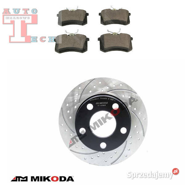 SKODA SUPERB TYŁ TARCZE GTKLOCKI GDB1330 warmińsko-mazurskie Mrągowo