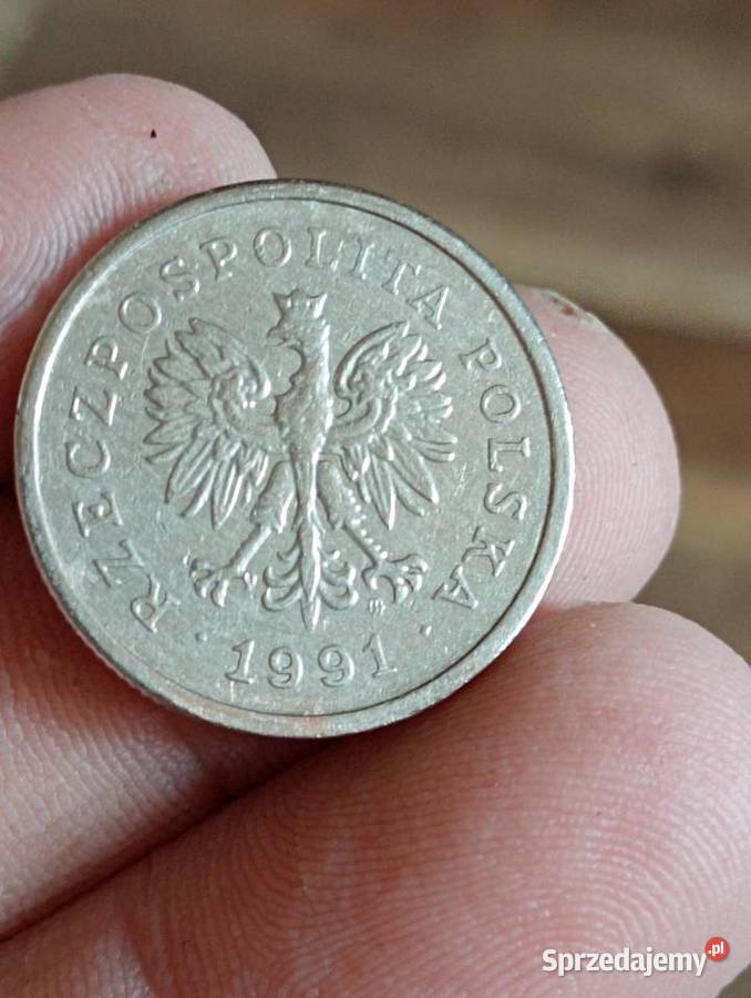 Sprzedam monete 1 zl 1991 r lubelskie Chełm sprzedam