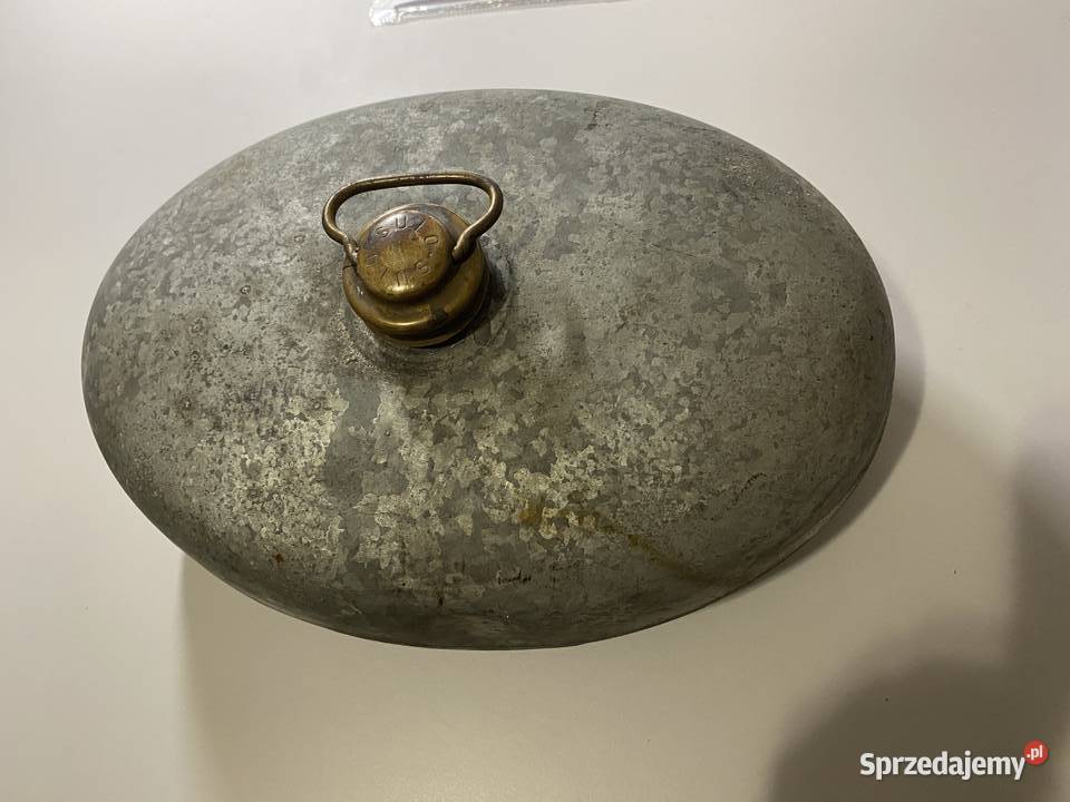 Bańka Vintage stary termofor metalowy Środa Wielkopolska sprzedam