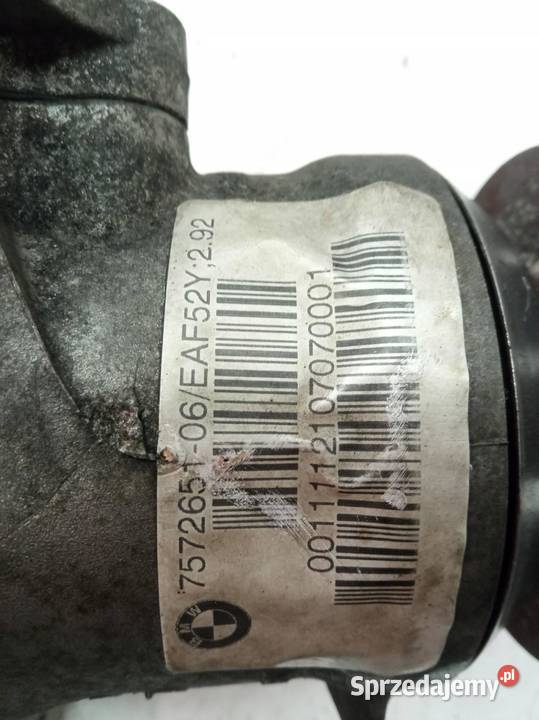 DYFERENCJAŁ MOST PRZÓD REDUKTOR 30 D 292 E91 E90 osobowe