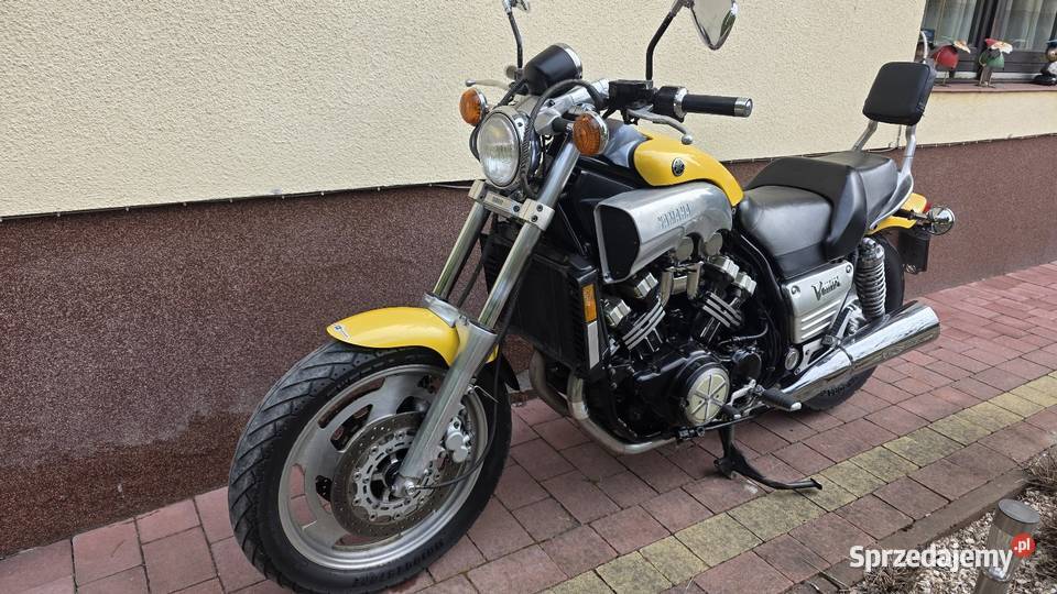 Yamaha v maxx v boost 1200 klasyk motocykl zolty Mielec