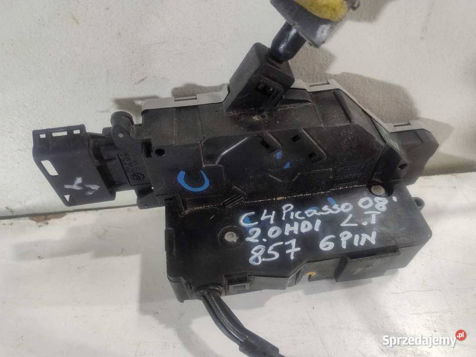 ZAMEK DRZWI LEWY TYŁ 6 PIN CITROEN C4 PICASSO