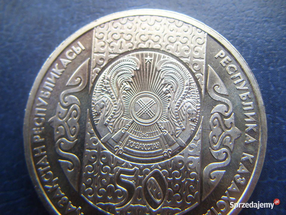 Stare monety 50 tenge 2009 Betaszar Kazachstan Lesko sprzedam