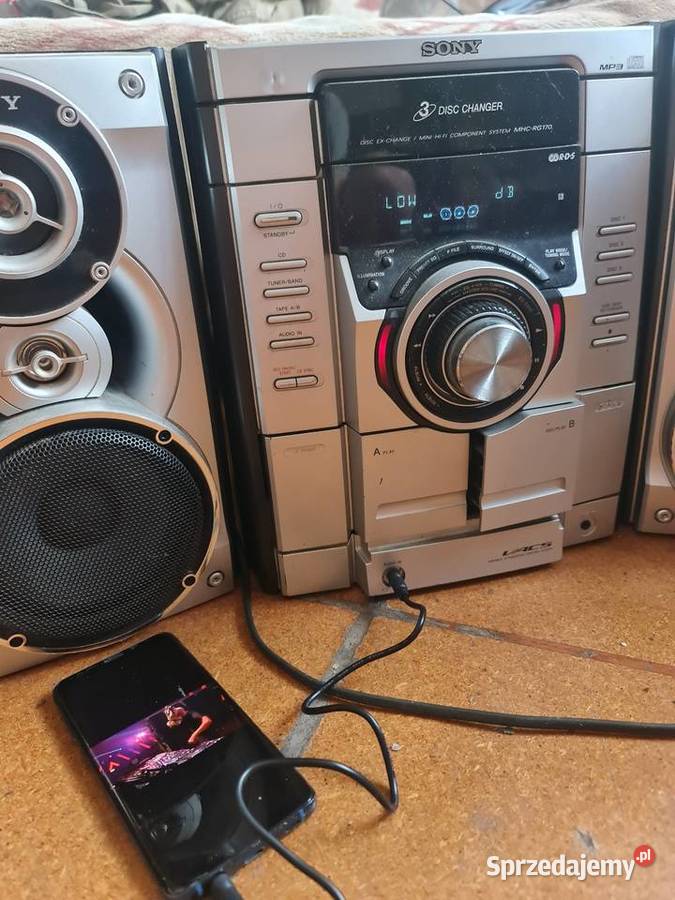 Wieża Sony Rogowo sprzedam