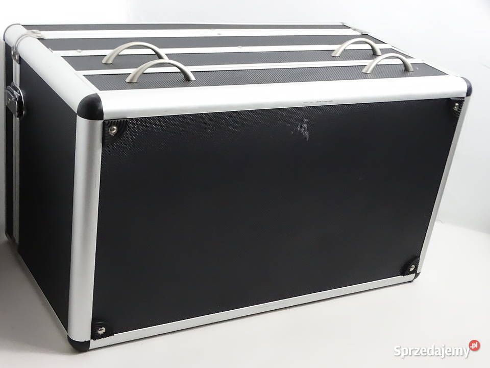 Duży Solidny Kufer Aluminiowy 49 z Szufladami Biłgoraj