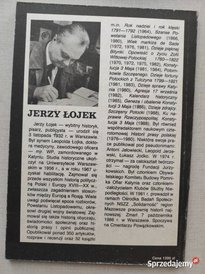 Dzieje sprawy Katynia Jerzy Łojek Leopold ISBN 9788375527162 Pozostałe Kielce