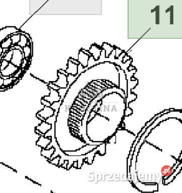 John Deere 8110 8210 8310 8410 Bieg Tryb Zębatka Jastrzębniki