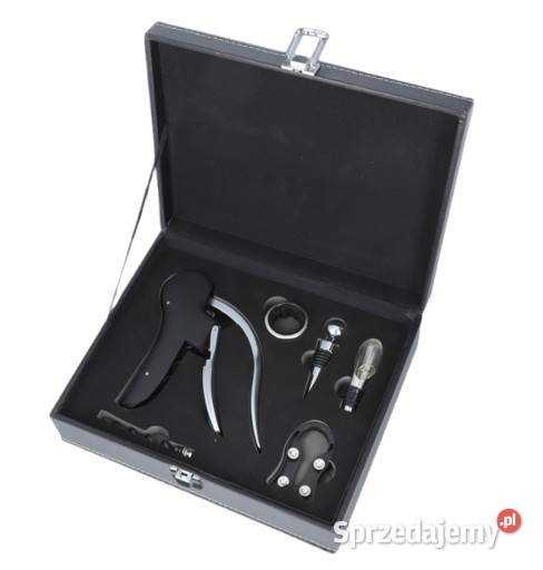 Zestaw do Wina 5w1 Komplet Akcesoriów na Prezent Ostrowy nad Okszą sprzedam