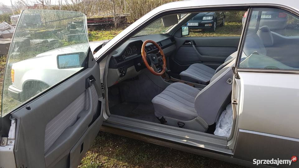 MERCEDES Coupe W124 230CE daimlerbenz klasyk 87 srebrny Koszalin