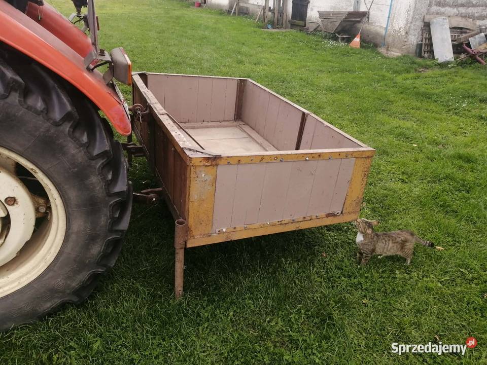 Skrzynia przyczepka zaczepiana Dąbrowa Białostocka sprzedam