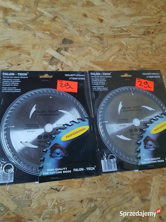 Tarcza widiowa do cięcia drewna Falon 185x20x60
