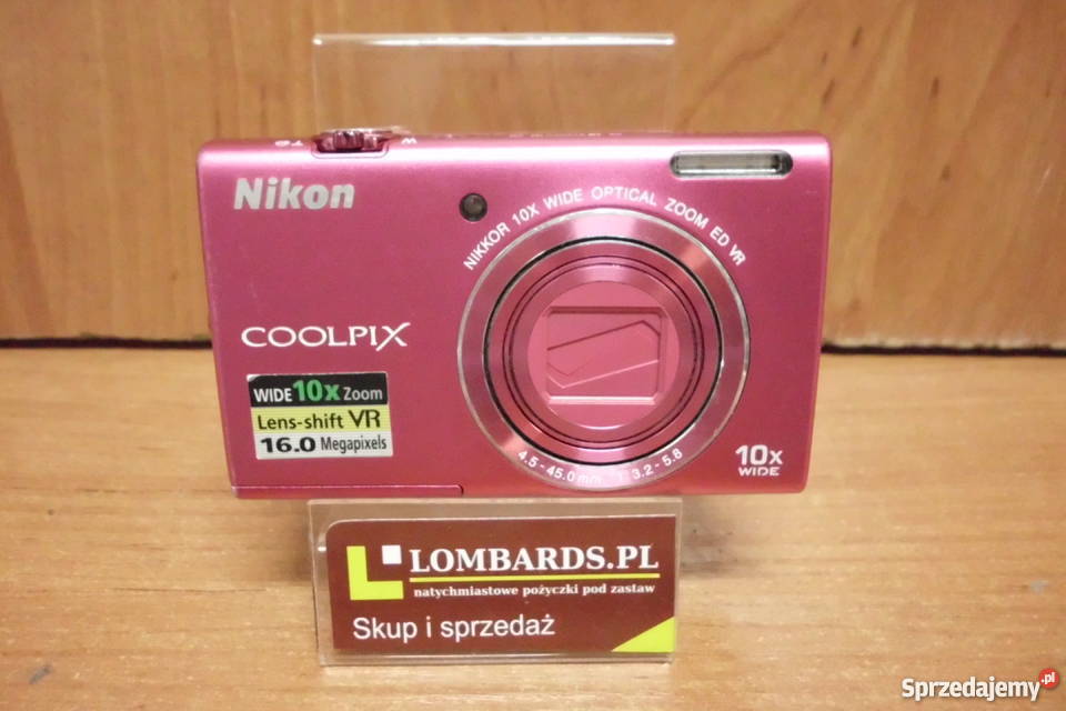 NIKON COOLPIX S6200 !!! Różowy !!! Katowice - Sprzedajemy.pl