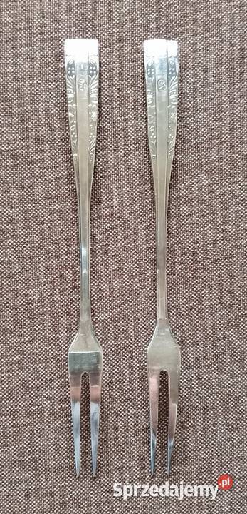 2 platerowane widelce do wędlin firmy HEFRA wzór Pozostałe Katowice sprzedam