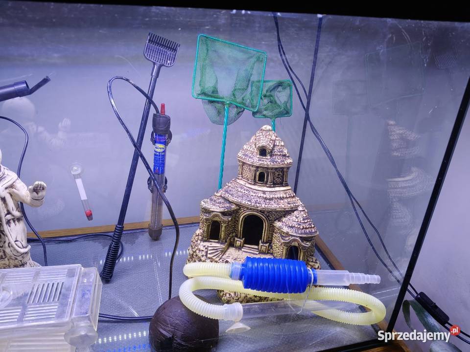 Akwarium 125 litrów z pełnym wyposażeniem sprzedam