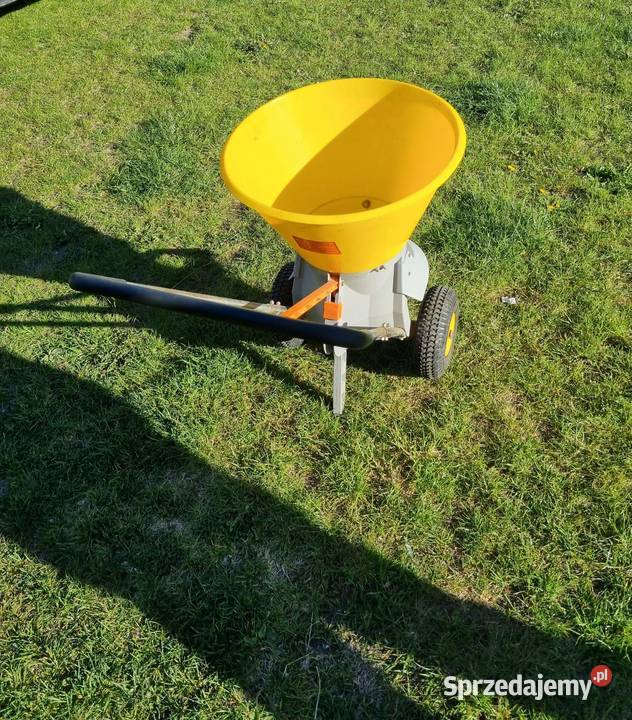 Siewnik rozsiewacz CEMO ogrodniczy z regulacją Siewniki Grabów nad Prosną
