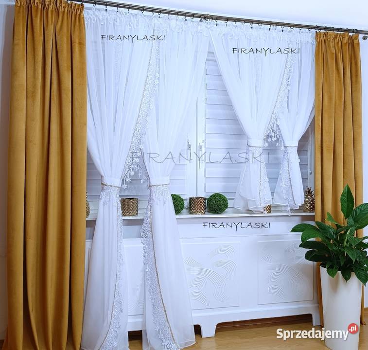 Firana Balkonowa 400x250 Firany złote cyrkonie opolskie Nysa