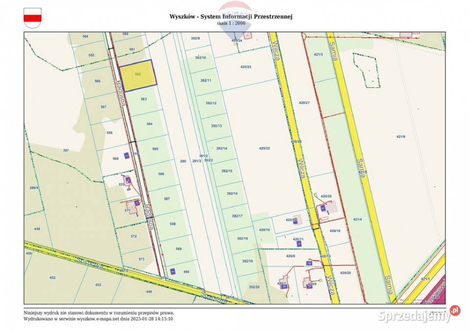 Promocyjna działki budowlanej Wyszkowa Sprzedaż