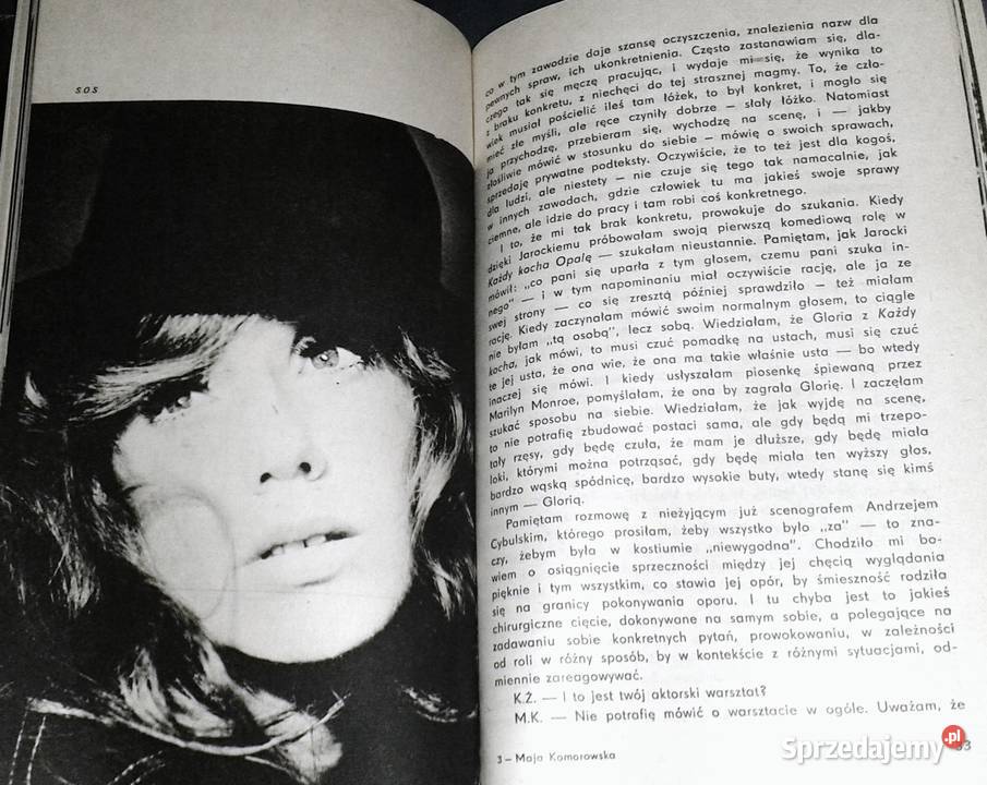 Maja Komorowska Kazimierz Żórawski Rok wydania 1977 lubelskie Chełm