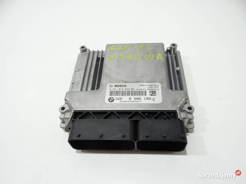 KOMPUTER STEROWNIK SILNIKA BMW E60 E61 LCI Strzyżewice