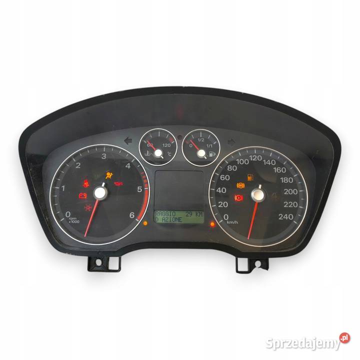 LICZNIK ZEGARY 4M5T10849GP Ford Focus MK2 18 osobowe Liczniki i zegary Chełm