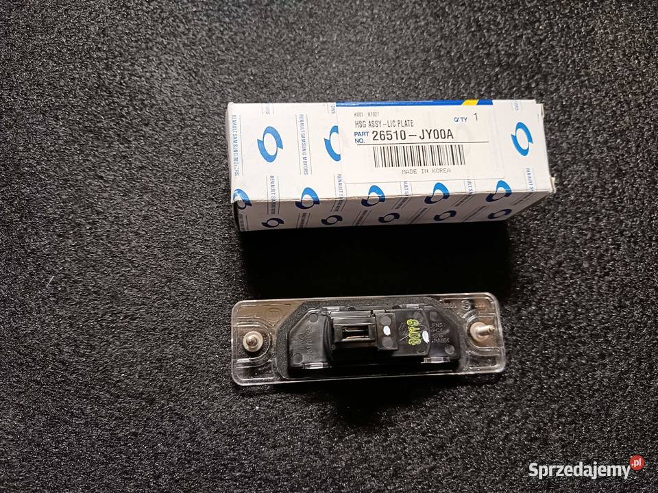 LAMPKA OŚW TABLICY REJ RENAULT KOLEOS 26510JY00A Piła