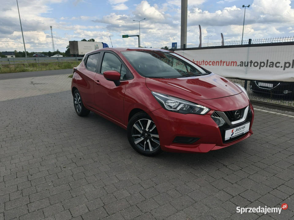 Nissan Micra K14 2017 czerwony Lipówki