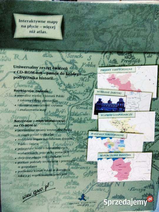 Historia Polski ćwiczenia z mapami gimnazjum Warszawa