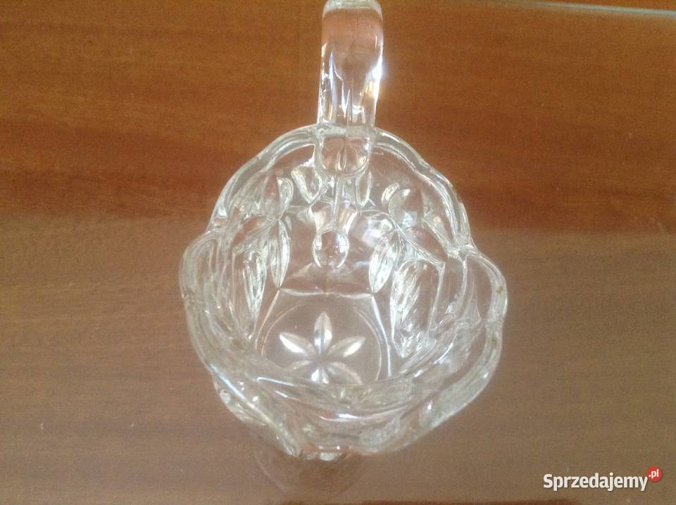 Mlecznik ze szkła kryształowego lata 8090 Opole