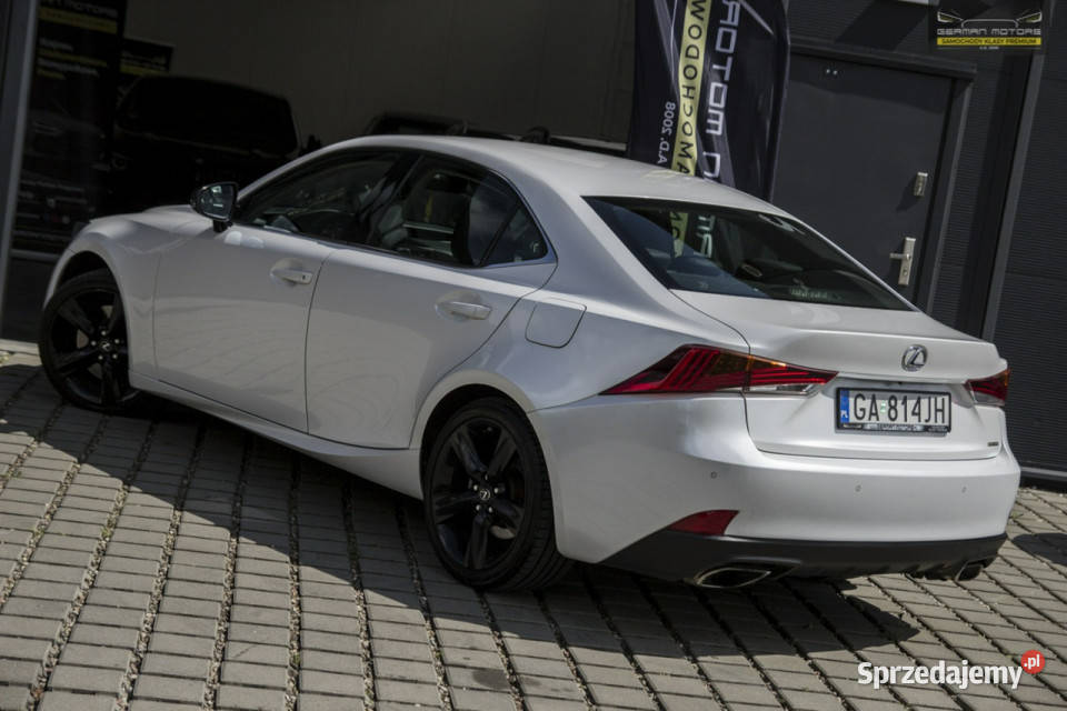 Lexus IS Ledy Kamera Skóry Perła Gwarancja elektryczne lusterka Dębogórze