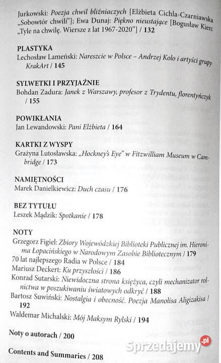 Akcent literatura i sztuka Kwartalnik 4 170 2022 Chełm