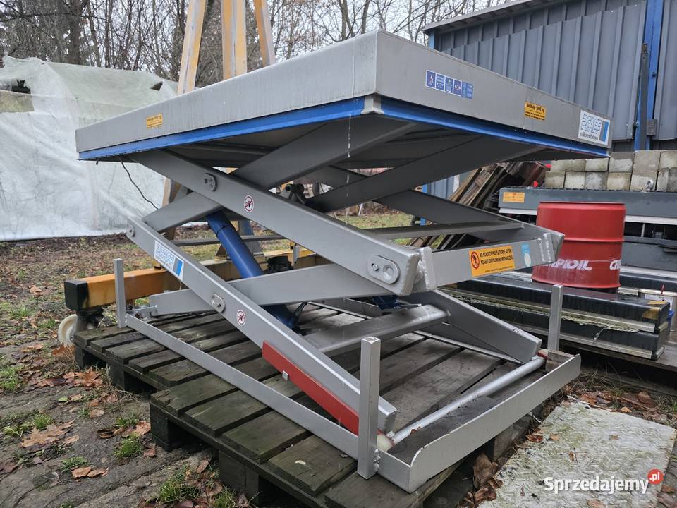 Podnośnik nożycowy stół krzyżakowy podnośnik Warszawa sprzedam