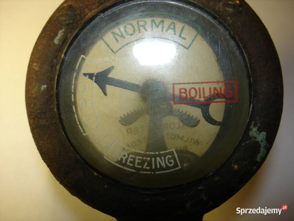 Wskaznik temperatury cieczy w chłodnicy z lat Kraków sprzedam
