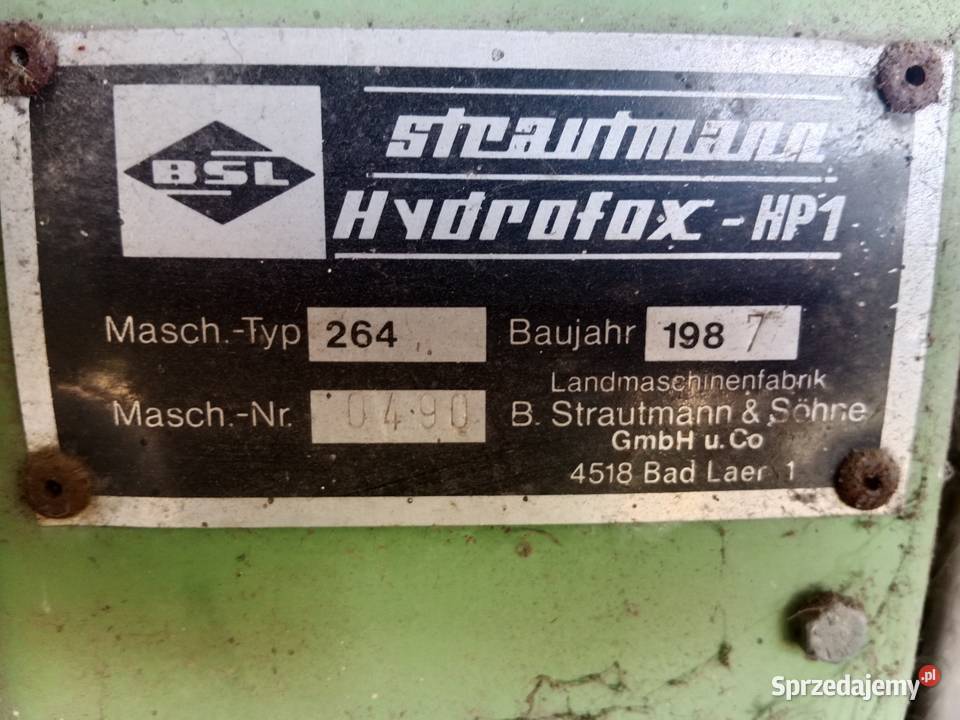Wycinak do kiszonki Strautmann nieuszkodzony kujawsko-pomorskie Lipno