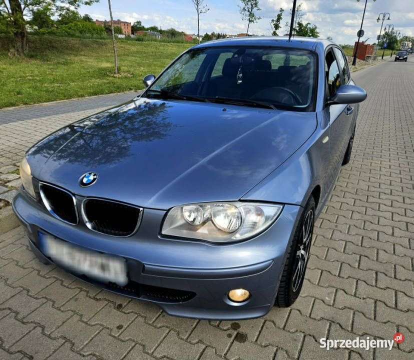 BMW 118 Zarejestrowany Klima Alu Rata380 E87 lakier metallic BMW