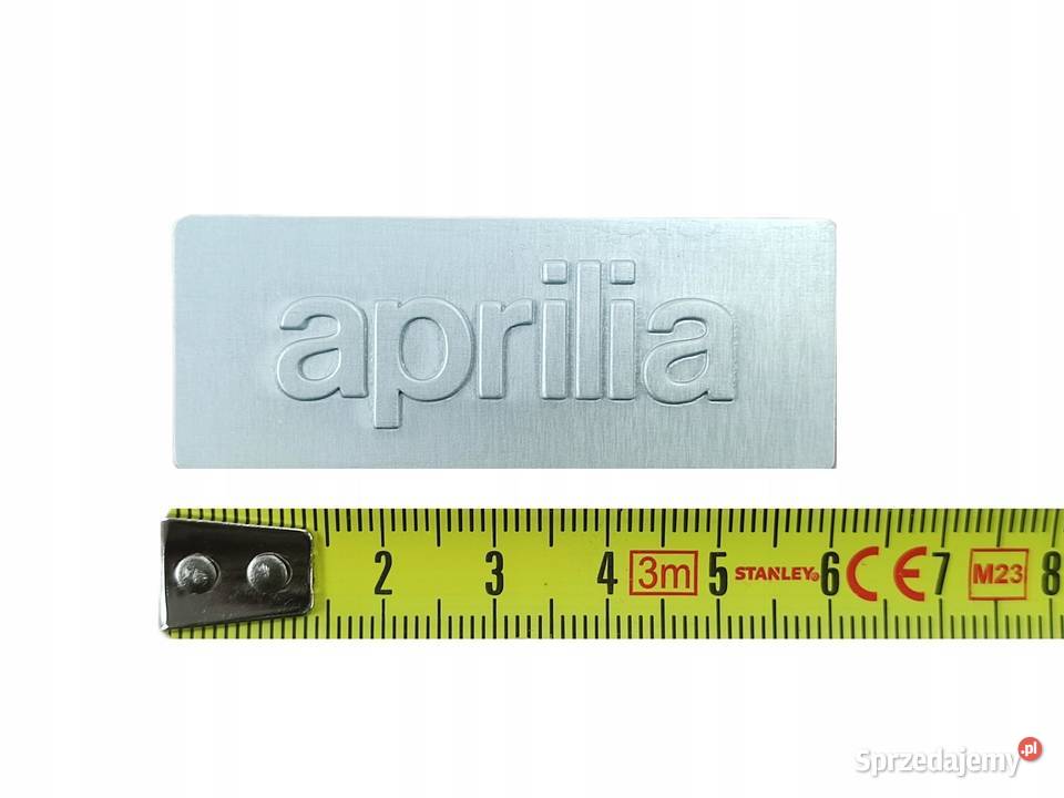 NAKLEJKA EMBLEMAT NA OSŁONĘ WAHACZA APRILIA Emblematy