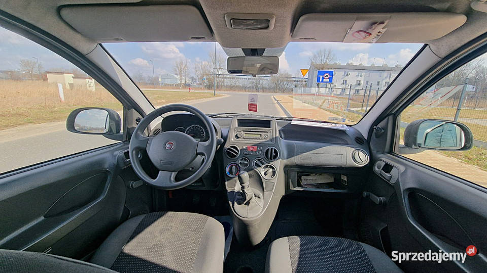 Fiat Panda II 2010r 11PB 58 Klimatyzacja Salon 2 Pabianice sprzedam